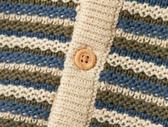 Name It summer sand stribet strik cardigan